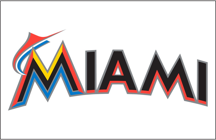 Miami Marlins 2012-2018 Jersey Logo iron on transfers for T-shirts version 2